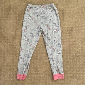 Tucker and Tate grow in the dark unicorn sleepwear set